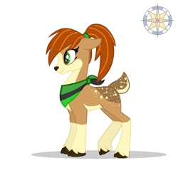 Size: 2000x2000 | Tagged: safe, artist:r4hucksake, derpibooru import, oc, oc only, oc:aspen, deer, female, simple background, solo, transparent background