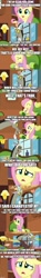 Size: 500x3375 | Tagged: safe, derpibooru import, edit, edited screencap, screencap, discord, fluttershy, draconequus, pegasus, pony, g4, caption, duo, duo male and female, episode needed, female, funny, hilarious, image macro, imgflip, male, star trek, star trek: the next generation, text