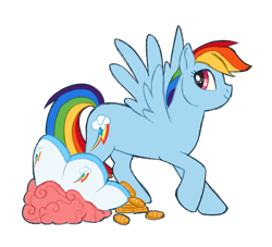 Size: 5500x5000 | Tagged: safe, artist:sheepchops, derpibooru import, rainbow dash, pegasus, pony, g4, female, simple background, solo, transparent background