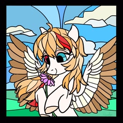 Size: 2048x2048 | Tagged: safe, artist:raindrophalo, derpibooru import, oc, oc only, pegasus, pony, pegasus oc, solo