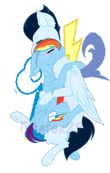 Size: 677x1057 | Tagged: safe, artist:firefox238, derpibooru import, rainbow dash, soarin', pegasus, pony, blushing, duo, female, hug, male, mare, shipping, simple background, soarindash, stallion, straight, transparent background