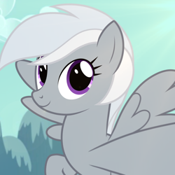 Size: 2048x2048 | Tagged: safe, derpibooru import, edit, silverspeed, pegasus, pony, g4, bust, female, flying, mare, ponygram, selfie, show accurate, solo, vector, vector edit
