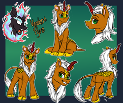 Size: 3000x2500 | Tagged: safe, artist:redahfuhrerking, derpibooru import, oc, oc:verdant pyre, kirin, nirik, male, solo