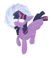 Size: 640x711 | Tagged: safe, artist:tkshoelace, derpibooru import, twilight sparkle, twilight sparkle (alicorn), alicorn, pony, unicorn, horn, solo