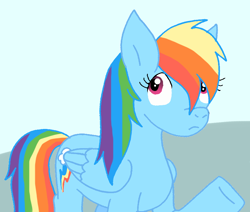 Size: 822x697 | Tagged: safe, artist:cmara, derpibooru import, rainbow dash, pegasus, pony, g4, female, solo