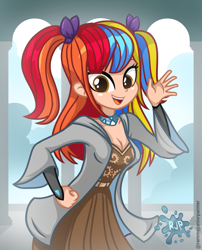 Size: 2015x2490 | Tagged: safe, artist:rjp.rammy, derpibooru import, oc, oc:satyr, equestria girls, g4, clothes, female, solo