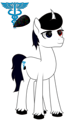 Size: 1773x3219 | Tagged: safe, artist:naoto yazarän, derpibooru import, oc, oc:gleen yazarän, unicorn, heterochromia, horn, parent:crystal yazarän, parent:yumiko hakashi, simple background, transparent background