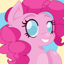 Size: 500x500 | Tagged: safe, artist:multi02, derpibooru import, pinkie pie, pony, g4, chibi