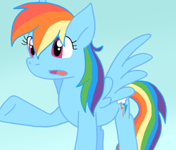 Size: 844x722 | Tagged: safe, artist:cmara, derpibooru import, rainbow dash, pegasus, pony, g4, female, solo