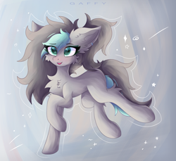 Size: 3500x3200 | Tagged: safe, artist:gaffy, derpibooru import, oc, oc only, earth pony, art trade, cheek fluff, chest fluff, ear fluff, ears, earth pony oc, open mouth