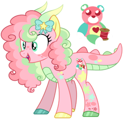 Size: 1024x989 | Tagged: safe, artist:strawberry-spritz, derpibooru import, oc, dracony, dragon, hybrid, female, simple background, solo, transparent background