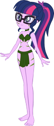 Size: 656x1523 | Tagged: safe, artist:crazybrothersstyler2, artist:invisibleink, derpibooru import, edit, sci-twi, twilight sparkle, human, equestria girls, g4, alternate timeline, bare shoulders, belly, belly button, chrysalis resistance timeline, clothes, female, loincloth, midriff, outfit, outfits, simple background, sleeveless, solo, strapless, transparent background