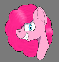 Size: 768x803 | Tagged: safe, artist:cotarsis, derpibooru import, pinkie pie, earth pony, pony, looking at you, smiling, solo