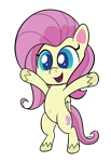 Size: 1873x2718 | Tagged: safe, artist:wapamario63, fluttershy, pegasus, pony, my little pony: pony life, belly button, bipedal, cute, female, mare, nudity, open mouth, open smile, simple background, smiling, solo, spread legs, transparent background