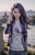 Size: 977x1536 | Tagged: safe, ai content, derpibooru import, machine learning generated, starlight glimmer, human, g4, cityscape, clothes, denim, female, human female, humanized, jacket, jeans, looking at you, open clothes, open jacket, pants, prompter:thelastopenroad, solo