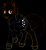 Size: 1650x1800 | Tagged: safe, artist:squeezymouse, derpibooru exclusive, derpibooru import, derpy hooves, oc, oc only, oc:ciaran, black background, clothes, hoodie, hooves, lineart, raised hoof, raised leg, simple background, solo, tail, unshorn fetlocks