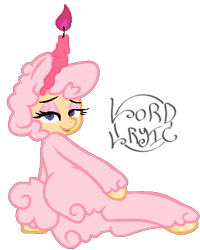 Size: 346x433 | Tagged: safe, artist:lordlyric, derpibooru import, oc, oc only, oc:wick, llama, pony, base artist needed, base used, butt, butt focus, female, plot, simple background, solo, transparent background