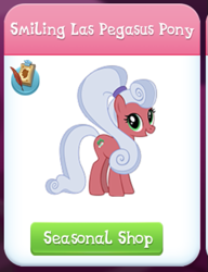 Size: 521x680 | Tagged: safe, derpibooru import, screencap, silver waves, earth pony, pony, g4, female, gameloft, las pegasus resident, mare, solo