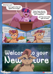 Size: 1800x2520 | Tagged: safe, artist:parrpitched, derpibooru import, apple bloom, scootaloo, sweetie belle, alicorn, pegasus, pony, comic:the special talent initiative, spoiler:comic, comic, comic page, cutie mark crusaders, page