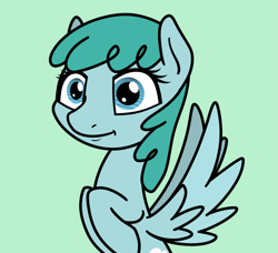 Size: 2048x1870 | Tagged: safe, artist:ewoudcponies, derpibooru import, spring melody, sprinkle medley, pegasus, pony, background pony, female, green background, simple background