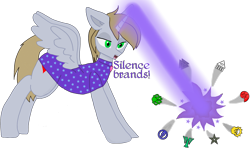Size: 2700x1600 | Tagged: safe, artist:xada, derpibooru import, oc, oc only, oc:emperor bigpip, alicorn, pony, alicorn oc, blonde, blonde mane, blonde tail, clothes, explosion, gem, green eyes, horn, laser, magic, meme, open mouth, ponified, ponified meme, rimworld, robe, ruby, simple background, solo, spread wings, standing, tail, text, transparent background, wings