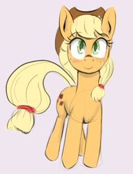 Size: 1194x1561 | Tagged: safe, artist:gorebox, derpibooru import, applejack, earth pony, pony, g4, digital art, sketch, solo