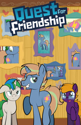 Size: 1920x2947 | Tagged: safe, artist:alexdti, derpibooru import, oc, oc:brainstorm (alexdti), oc:purple creativity, oc:star logic, pony, comic:quest for friendship, comic:quest for friendship retold