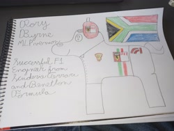 Size: 4000x3000 | Tagged: safe, artist:super-coyote1804, derpibooru import, screencap, benetton, ferrari, formula 1, photo, rory byrne, scuderia ferrari, solo, south africa