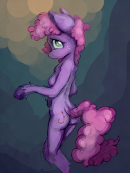 Size: 2448x3264 | Tagged: safe, artist:ruby, derpibooru import, oc, oc only, oc:fuzz, anthro, earth pony, arm hooves, breasts, female, freckles, high res, solo, unshorn fetlocks