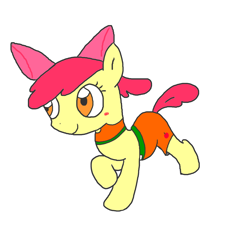 Size: 1200x1116 | Tagged: safe, anonymous artist, apple bloom, solo