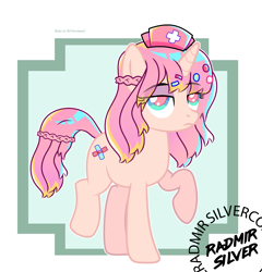 Size: 2300x2400 | Tagged: safe, derpibooru import, pony, unicorn, female, horn, ponified, solo, solo female, species swap