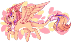 Size: 2581x1561 | Tagged: safe, artist:wallvie, derpibooru import, oc, pegasus, concave belly, female, horns, mare, pale belly, simple background, slender, solo, thin, transparent background