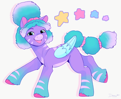 Size: 3838x3133 | Tagged: safe, artist:daisy_marshmallow, derpibooru import, oc, oc only, pegasus, zebra, looking at you, pegasus oc, smiling, smiling at you, zebra oc