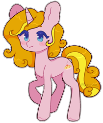 Size: 1114x1328 | Tagged: safe, artist:lnspira, derpibooru import, pony, unicorn, cherry pie, horn, simple background, solo, transparent background