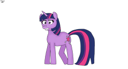 Size: 3000x1620 | Tagged: safe, artist:taylorliufilmsart, derpibooru import, twilight sparkle, unicorn twilight, unicorn, g4, female, horn, simple background, solo, transparent background