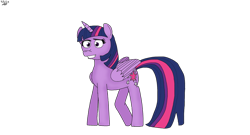 Size: 828x447 | Tagged: safe, artist:taylorliufilmsart, derpibooru import, twilight sparkle, twilight sparkle (alicorn), alicorn, g4, female, simple background, transparent background