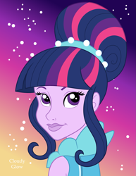 Size: 1237x1600 | Tagged: safe, artist:cloudy glow, derpibooru import, twilight sparkle, human, equestria girls, friendship through the ages, g4, female, solo