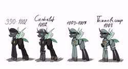 Size: 7500x4050 | Tagged: safe, artist:incrediblepanzer, derpibooru import, changeling, equestria at war mod, clothes, green changeling, headcanon, uniform