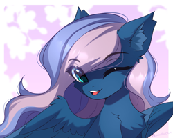 Size: 2193x1754 | Tagged: safe, artist:airiniblock, derpibooru import, oc, oc only, oc:vivid tone, pegasus, chest fluff, icon, pegasus oc, wings