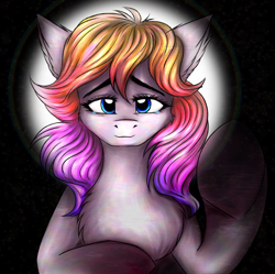 Size: 3018x3000 | Tagged: safe, artist:darklight1315, derpibooru import, oc, oc:sunrise, earth pony, ghost, ghost pony, pony, fallout equestria, ear fluff, ears, fallout equestria: mayday, solo