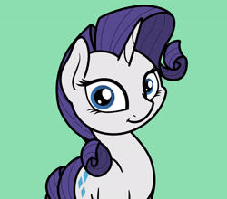 Size: 2047x1803 | Tagged: safe, artist:ewoudcponies, derpibooru import, rarity, pony, unicorn, female, green background, horn, simple background, solo