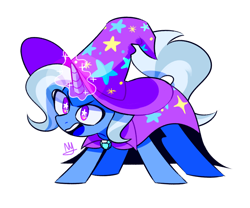 Size: 1200x1000 | Tagged: safe, artist:newyork_1207, derpibooru import, trixie, pony, unicorn, g4, cute, diatrixes, female, horn, mare, simple background, solo, white background