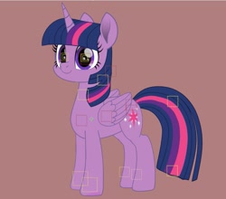 Size: 993x872 | Tagged: safe, artist:k. dale, derpibooru import, twilight sparkle, twilight sparkle (alicorn), alicorn, pony, g4, female, gray background, looking at you, mare, movie accurate, simple background, solo