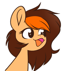 Size: 1117x1264 | Tagged: safe, artist:ninnydraws, derpibooru import, oc, oc only, oc:aerion featherquill, pegasus, pony, bust, commission, female, mare, open mouth, pogchamp, poggers, reaction image, simple background, solo, transparent background, ych result