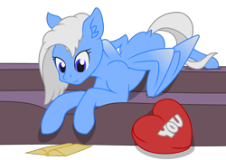 Size: 2506x1776 | Tagged: safe, artist:resu, derpibooru import, oc, oc only, pegasus, pony, .svg available, book, heart, heart pillow, pillow, reading, simple background, sofa, svg, transparent background, unnamed oc, vector