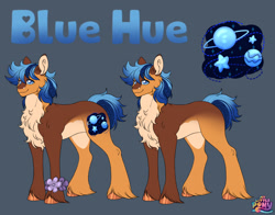 Size: 1920x1505 | Tagged: safe, artist:malinraf1615, derpibooru import, oc, oc:blue hue, earth pony, pony, male, solo, stallion