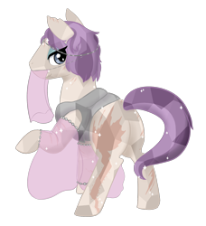 Size: 1550x1700 | Tagged: safe, artist:squeezymouse, derpibooru exclusive, derpibooru import, oc, oc only, oc:silk veil, crystal pony, earth pony, armor, blank flank, clothes, earth pony oc, eyeshadow, makeup, male, scar, silk, simple background, solo, solo male, stallion, transparent background, veil