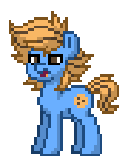 Size: 180x232 | Tagged: safe, derpibooru import, oc, oc only, oc:blue cookie, earth pony, pony, animated, earth pony oc, gif, male, pony town, simple background, sleepy, solo, stallion, transparent background, yawn
