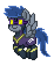 Size: 184x228 | Tagged: safe, derpibooru import, descent, pegasus, pony, g4, animated, clothes, costume, flying, goggles, male, pixel art, pony town, shadowbolts, shadowbolts costume, shadowbolts uniform, simple background, solo, sprite, stallion, transparent background