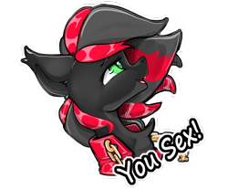 Size: 1040x860 | Tagged: safe, artist:velya_34, derpibooru import, oc, oc:darky, bat pony, pony, chains, clothes, ears up, open mouth